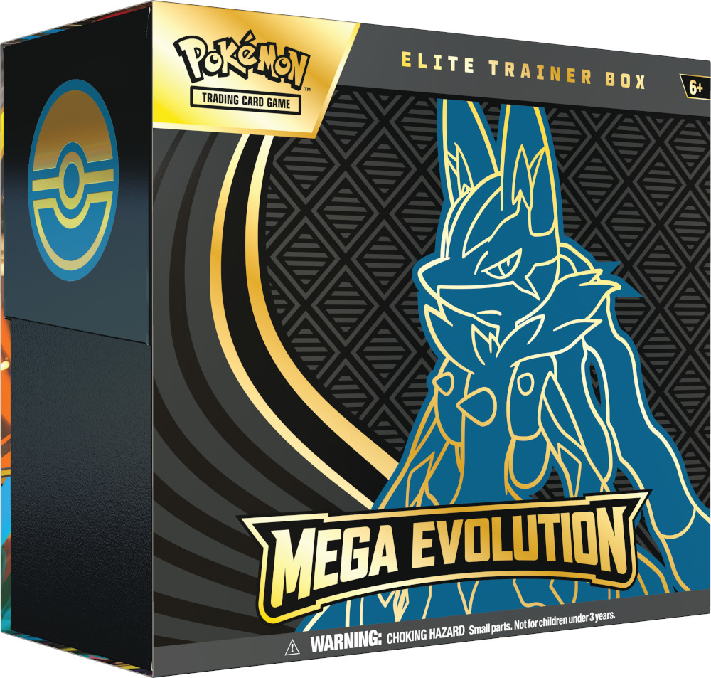 Mega Entwicklung Lucario Top Trainer Box Code